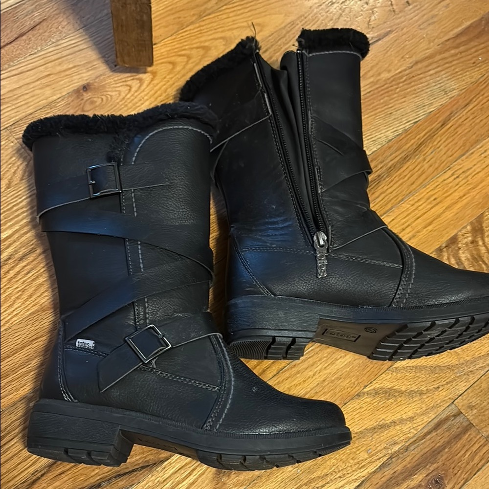 Women's Black Winter Boots